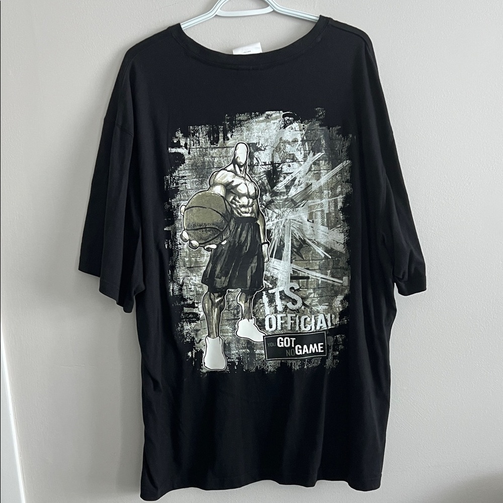 Vintage Y2K AND 1 basketball tshirt XXL